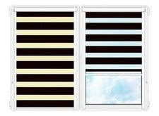 Рулонные кассетные шторы День Ночь новара 1906 цена. Купить в «Мастерская Жалюзи»